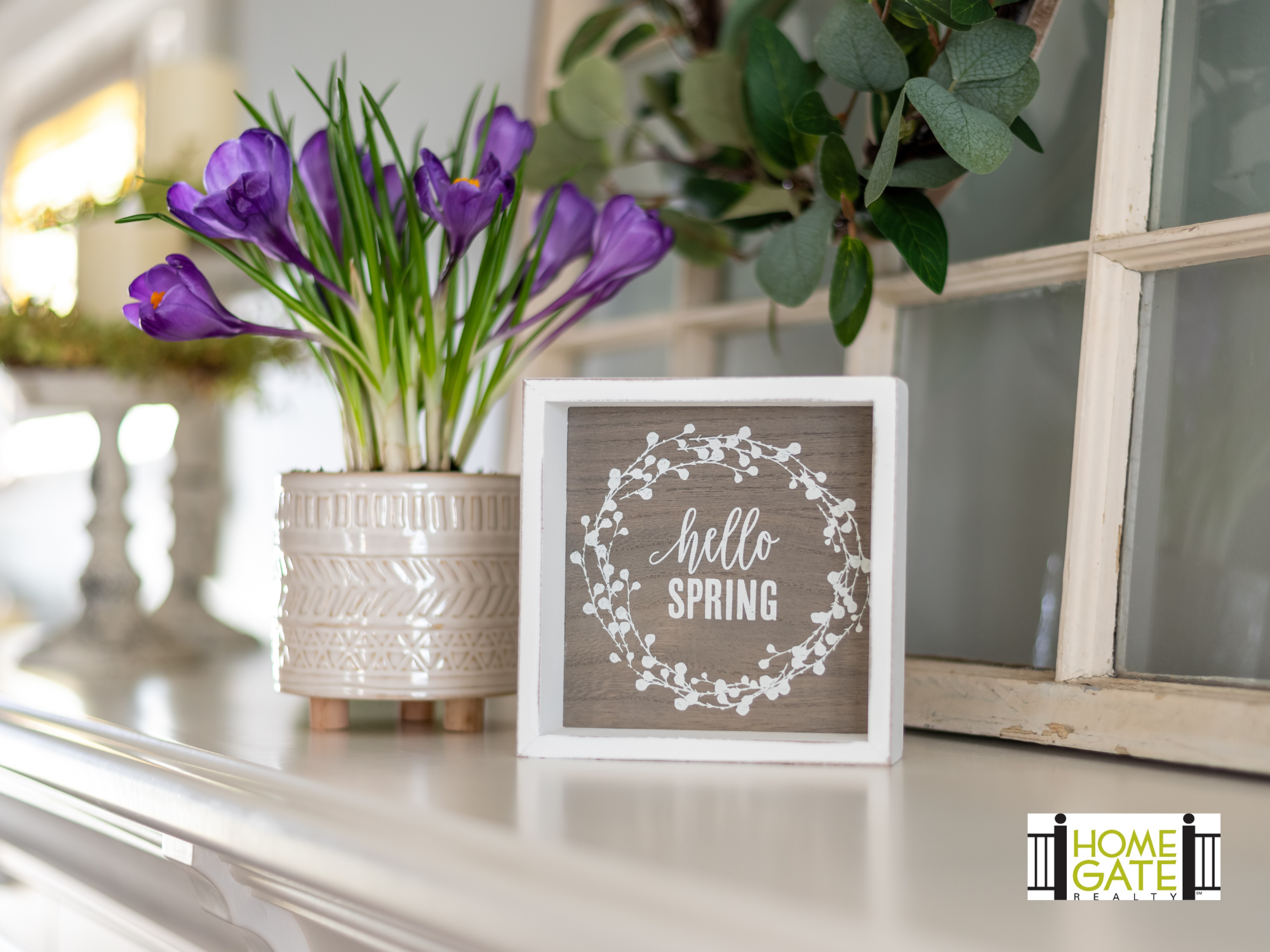 How To Highlight Your Mantel With Seasonal Spring Decor HomeGate Realty Alan Hoffman