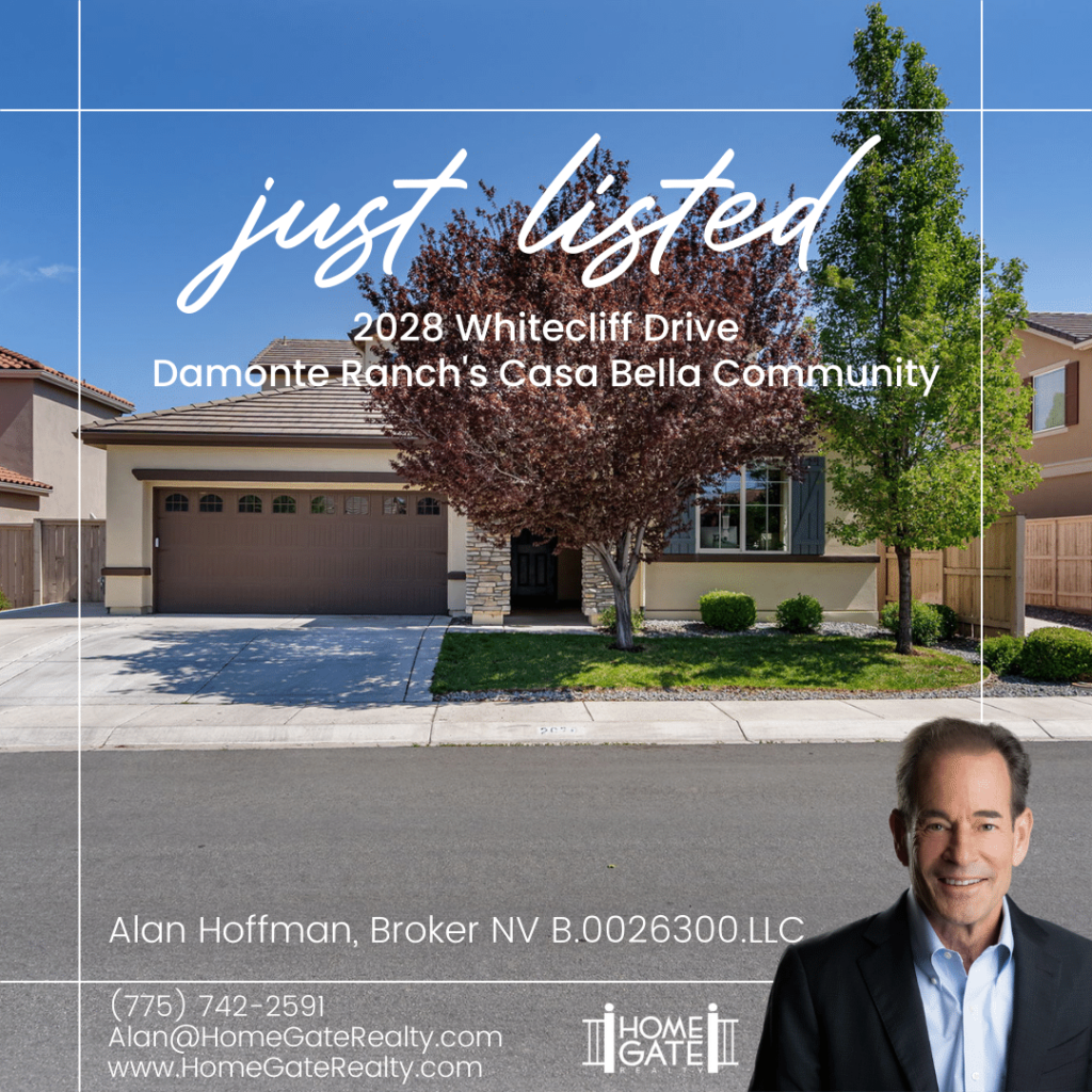 2028 Whitecliff Dr, Reno, NV 89521 Alan Hoffman Realtor HomeGate Realty Alan Hoffman reno nv