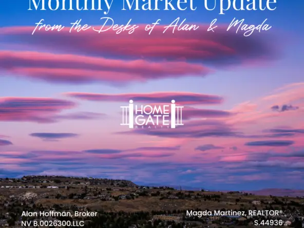 Real estate market update reno real estate market HomeGate Realty Alan Hoffman Magda Martinez
