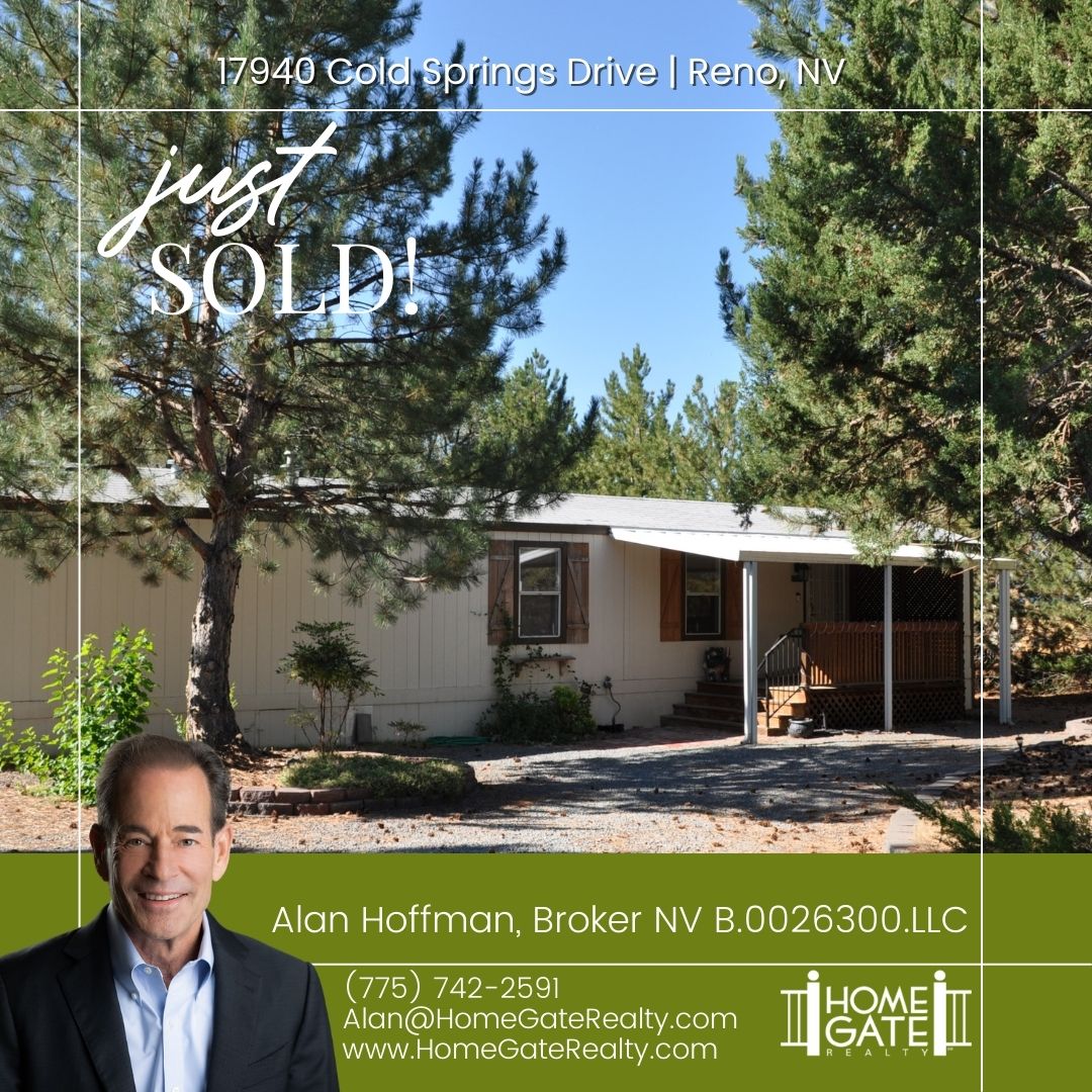 SOLD! 17940 Cold Springs Dr, Reno, NV 89508