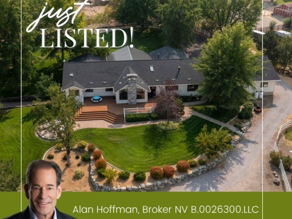 Just Listed: A One-of-a-Kind Country Estate in the Heart of Reno | 1965 Palmira Drive, Reno, NV 89511