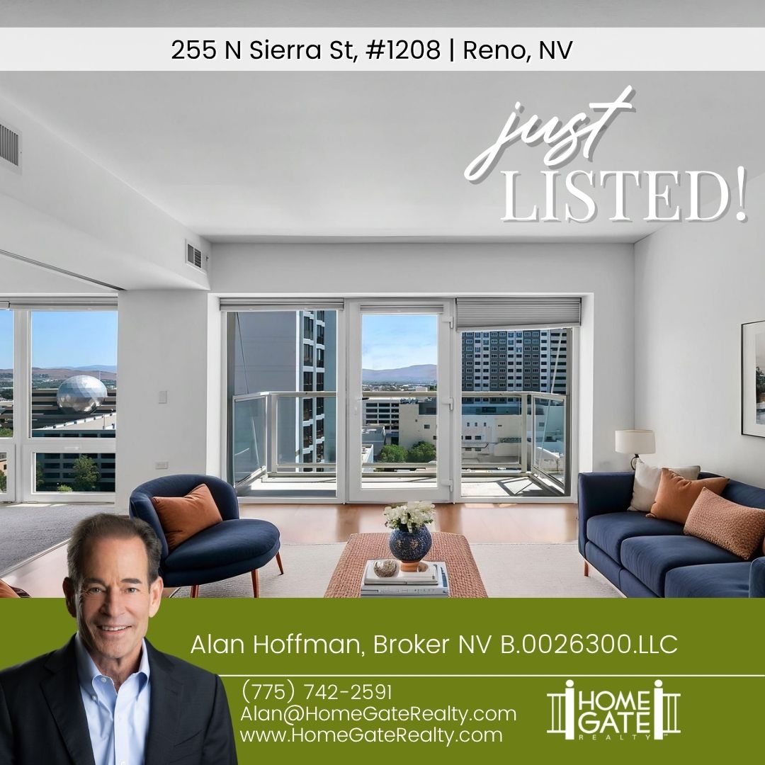 Just Listed: Urban Luxury Meets High-Tech Boom | 255 N Sierra St, #1208, Reno, NV 89501