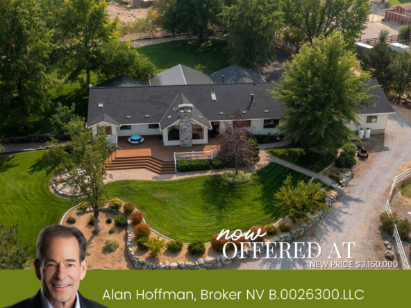 New Price - $3,150,000: A One-of-a-Kind Country Estate in the Heart of Reno | 1965 Palmira Drive, Reno, NV 89511