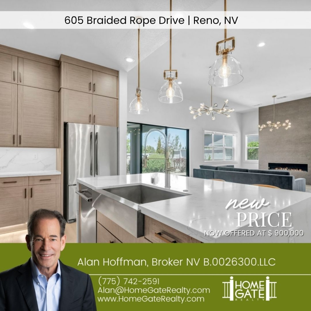 Price Improved: Refined Luxury Meets Effortless Living at 605 Braided Rope Drive | Reno, NV 89511