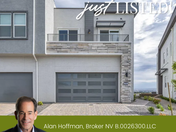 Just Listed: Modern Townhome Living with Spectacular Reno Views | 6008 Kelly Heights Way, Reno, NV 89519
