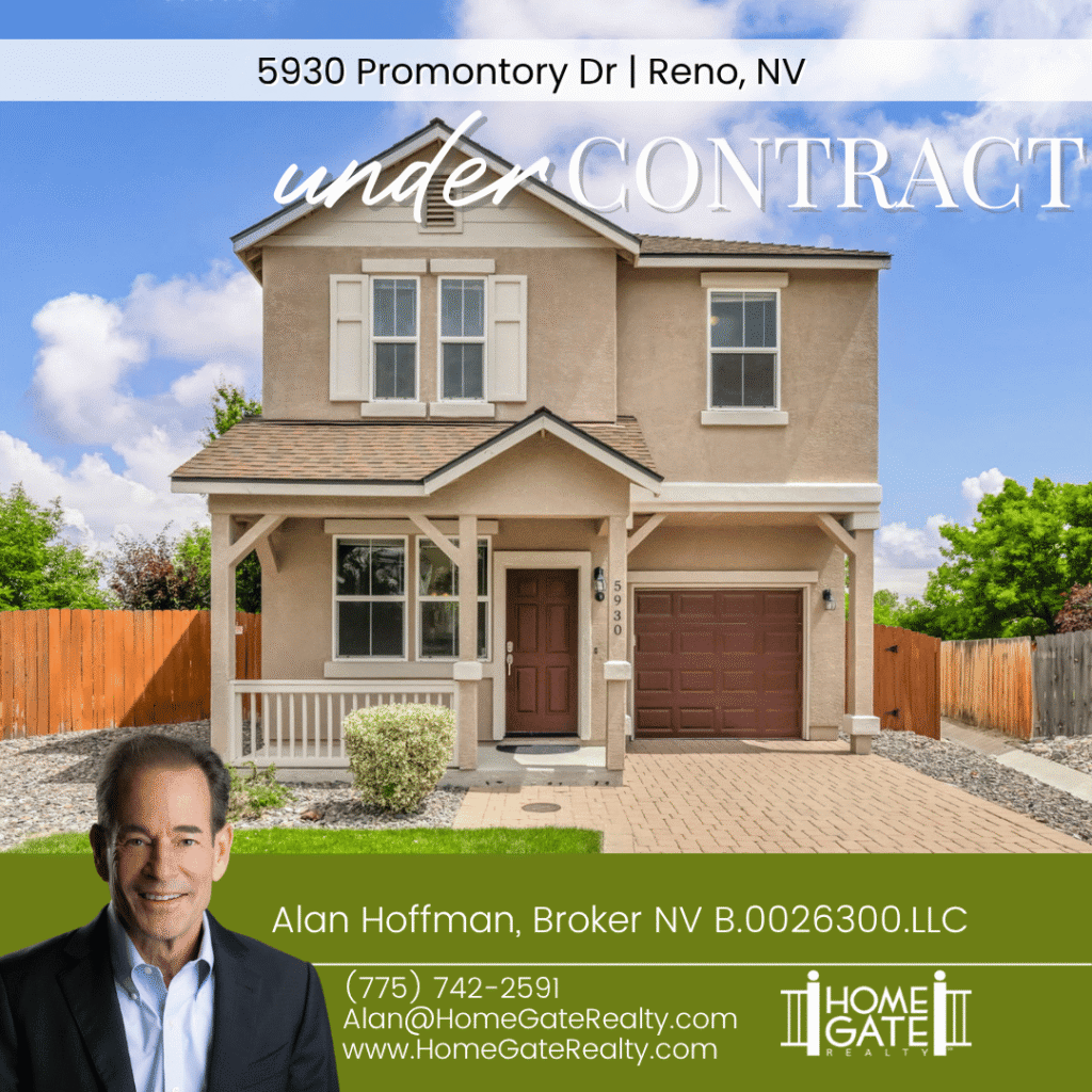 Under Contract: Spacious Living Meets Everyday Comfort at 5930 Promontory Drive, Reno, NV 89523