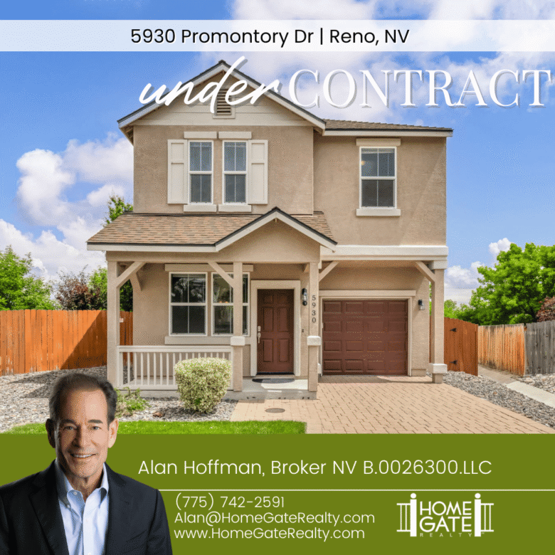 Under Contract: Spacious Living Meets Everyday Comfort at 5930 Promontory Drive, Reno, NV 89523