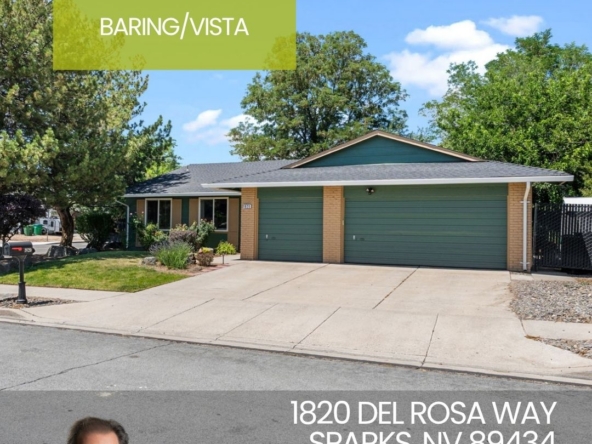 Under Contract: A Corner of Sparks Worth Coming Home To | 1820 Del Rosa Way, Sparks, NV 89434