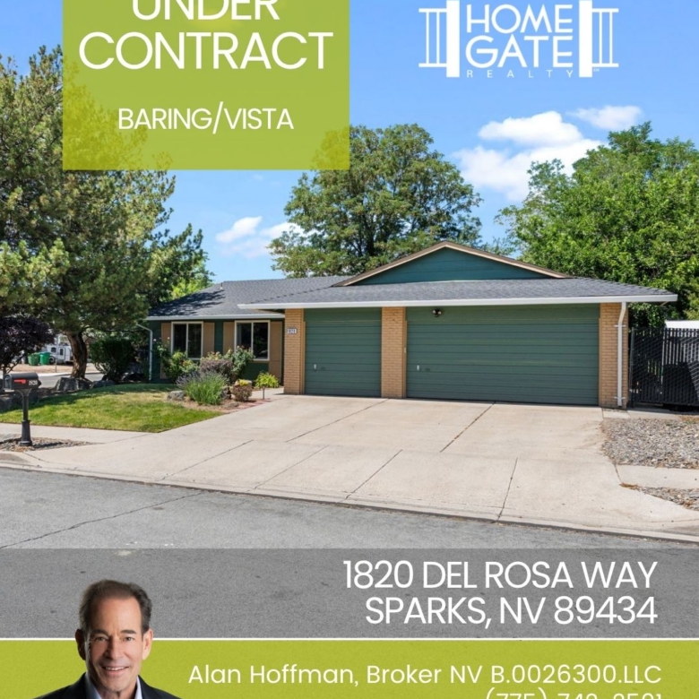 Under Contract: A Corner of Sparks Worth Coming Home To | 1820 Del Rosa Way, Sparks, NV 89434