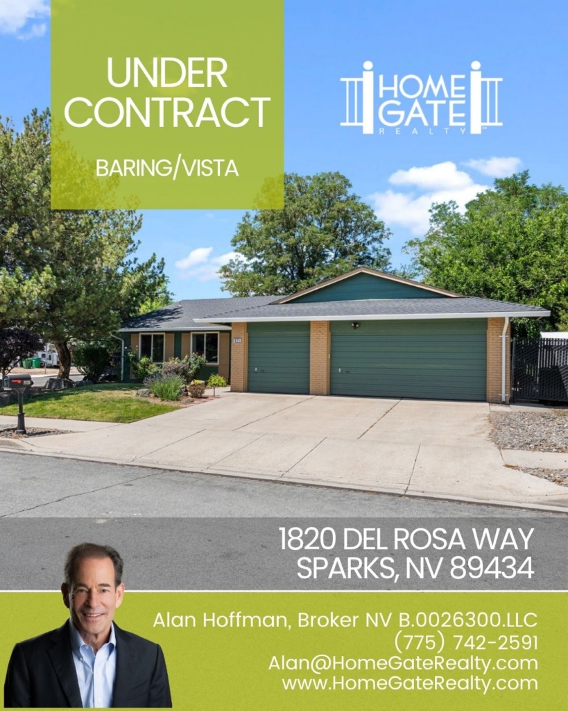Under Contract: A Corner of Sparks Worth Coming Home To | 1820 Del Rosa Way, Sparks, NV 89434