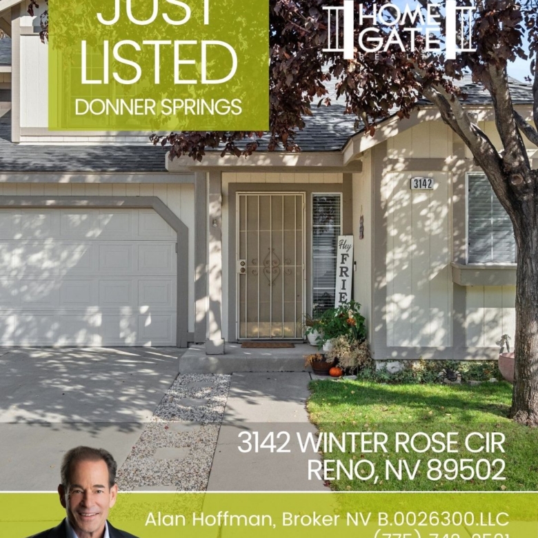 Just Listed: Thoughtful Updates, Easy Living: 3142 Winter Rose Circle, Reno, NV 89502